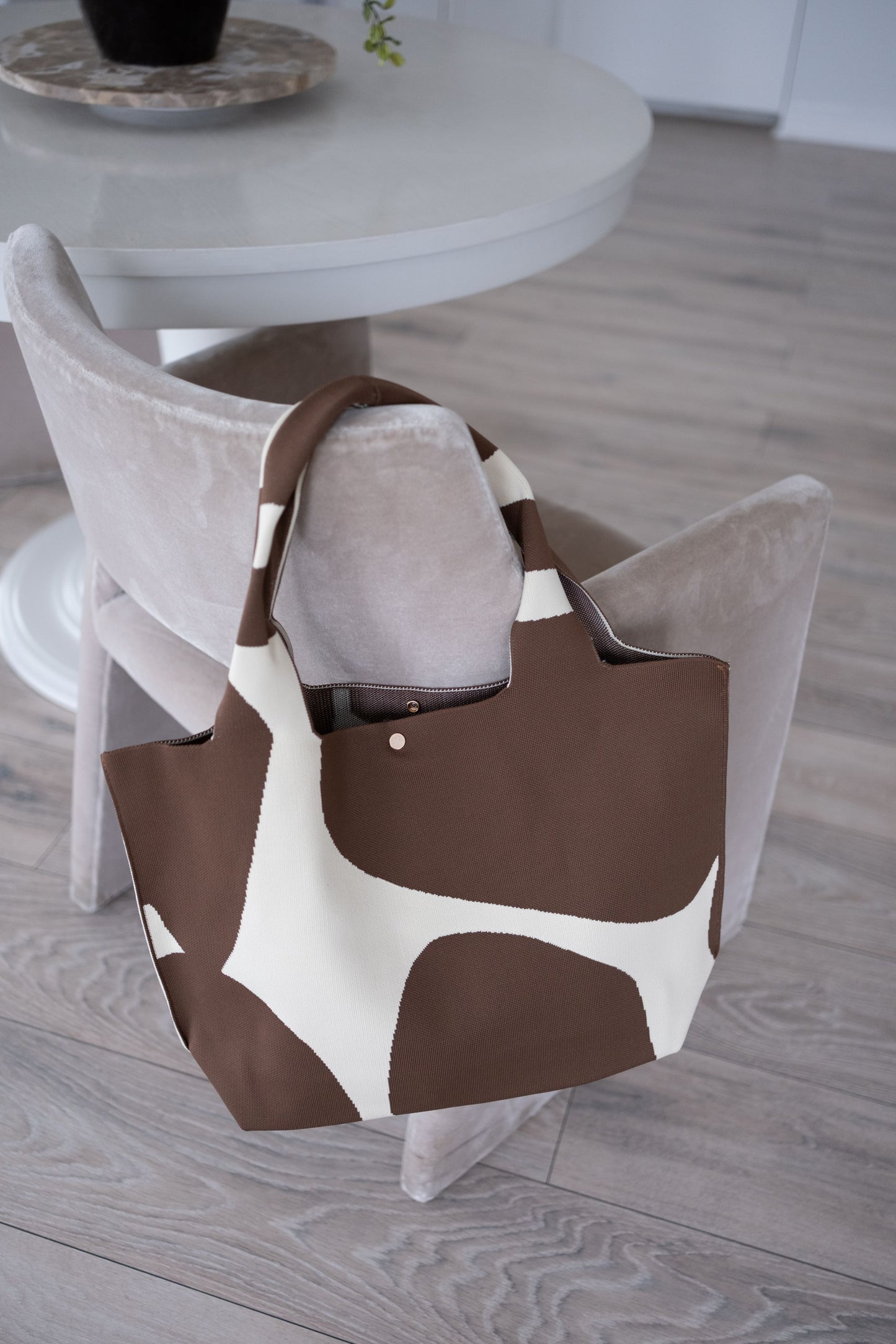 Machine Washable Brown Tote