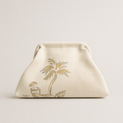 The Beach Bride Clutch (Made to Order)