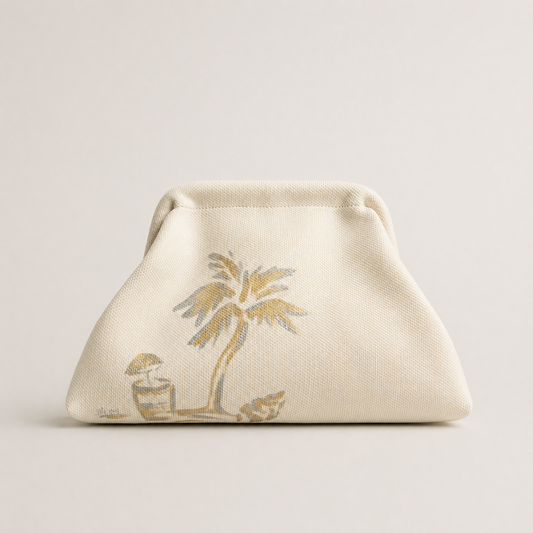 The Beach Bride Clutch (Made to Order)