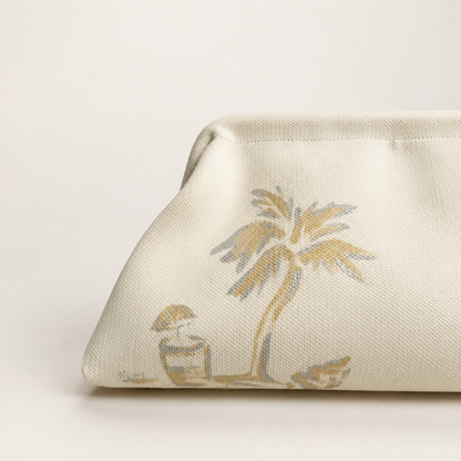 The Beach Bride Clutch (Made to Order)