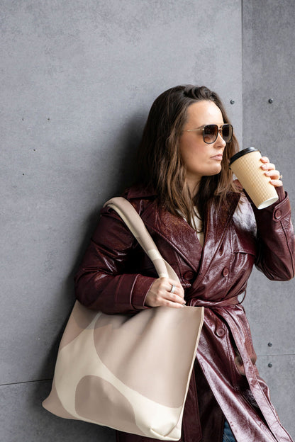 MOOdy Taupe Signature Tote