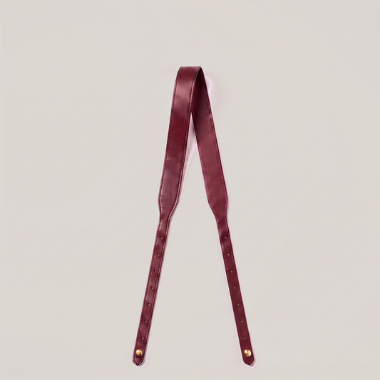 Burgundy Adjustable Strap