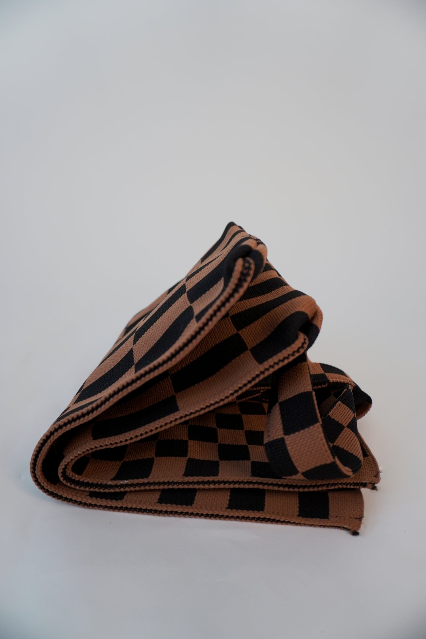 Classic Checkered Skinny Tote