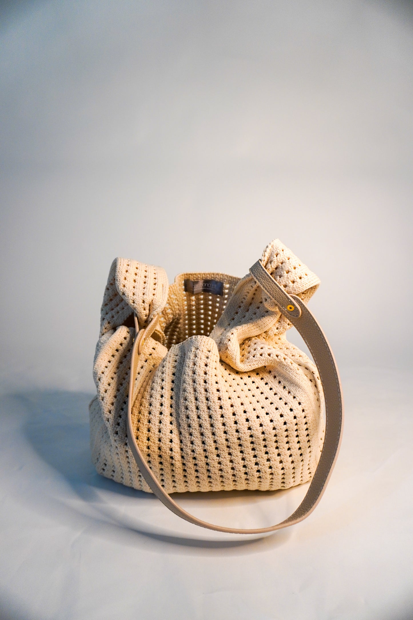 Taupe Vegan Leather Strap